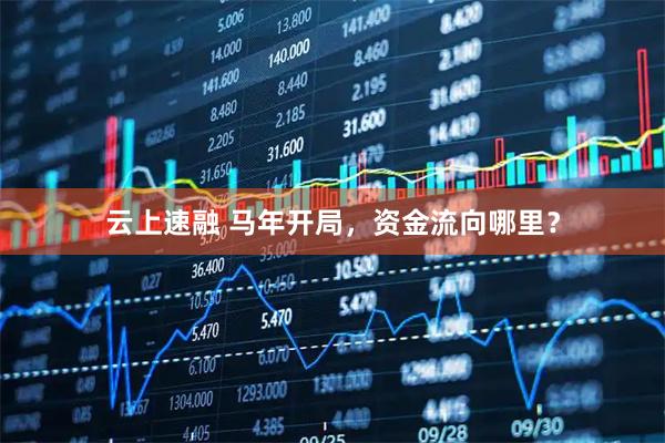 云上速融 马年开局，资金流向哪里？